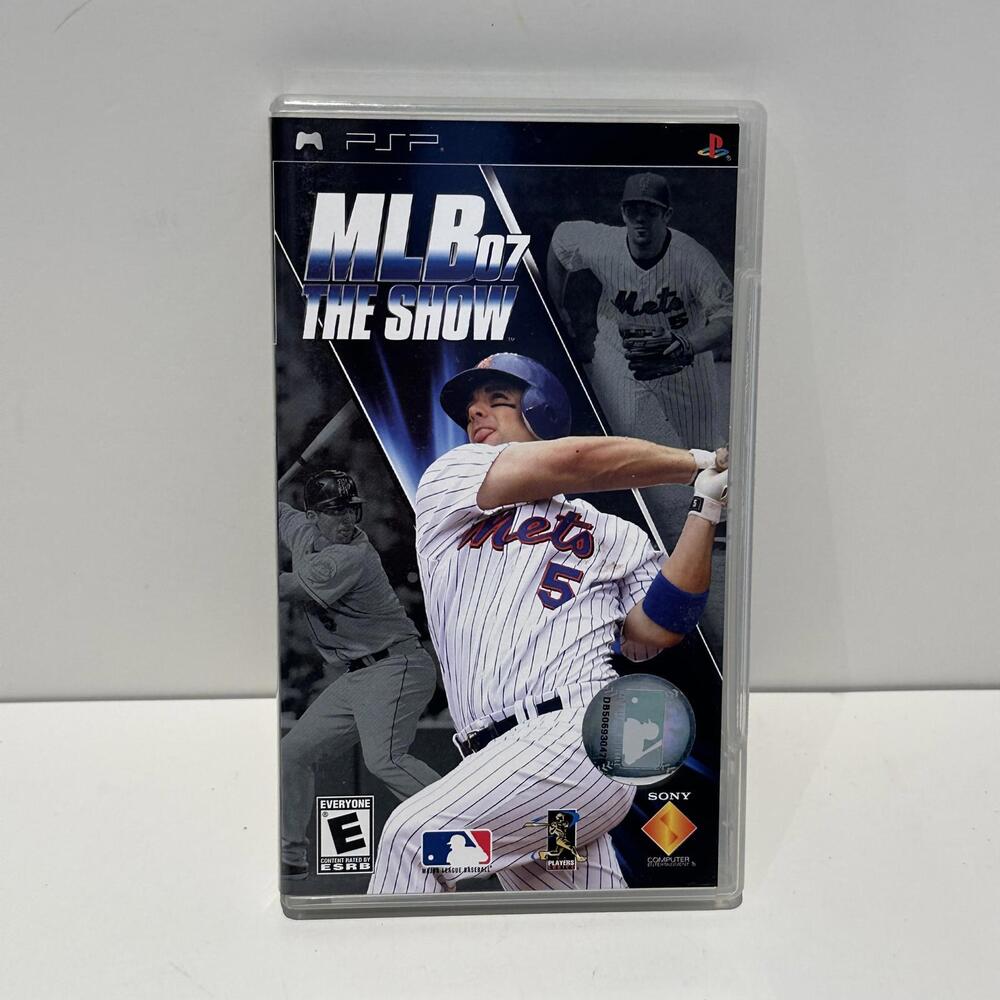 MLB 07 The Show PSP Complete Game Tested & Working Sony PSP